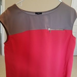 Ann Taylor medium petite sleeveless blouse.